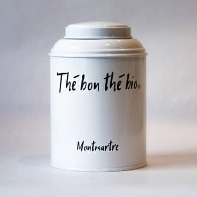 boîté à thé blanche