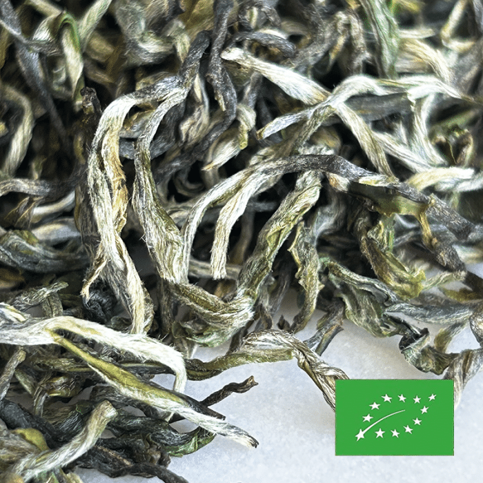 Bai Mao Hou bio - White Monkey - feuilles sèches 1