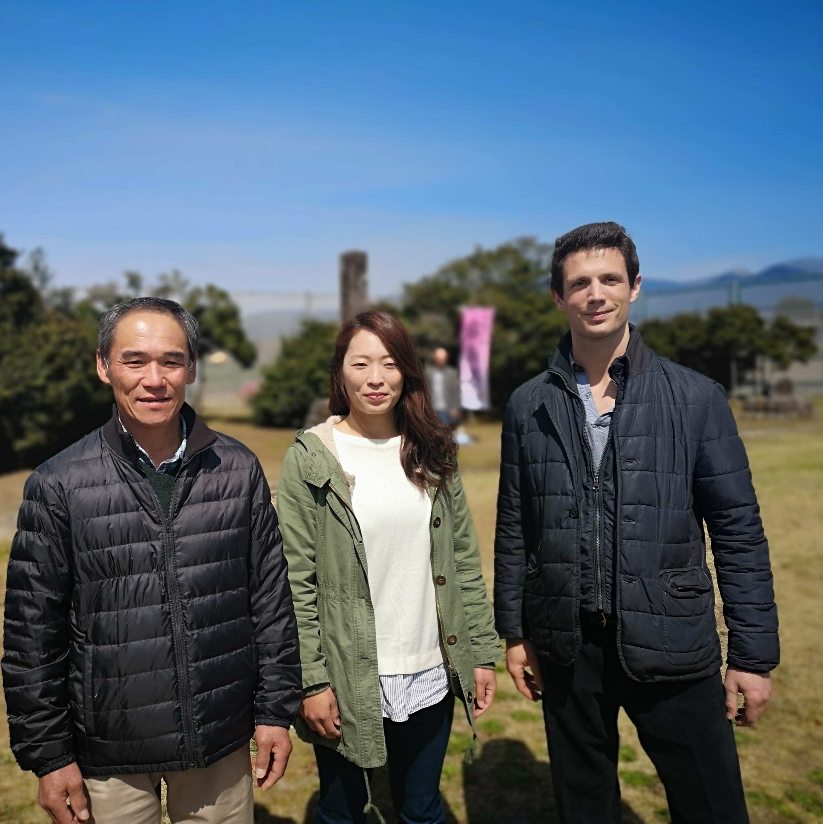 Benifuki Black tea - mr. Kumada et sa fille