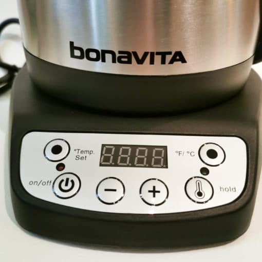 Bouilloire Bonavita à température réglable 1L