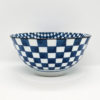 Bol donburi m motif damier face