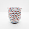 Tasse filets rouge face