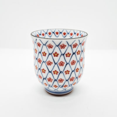 Tasse filets rouge face