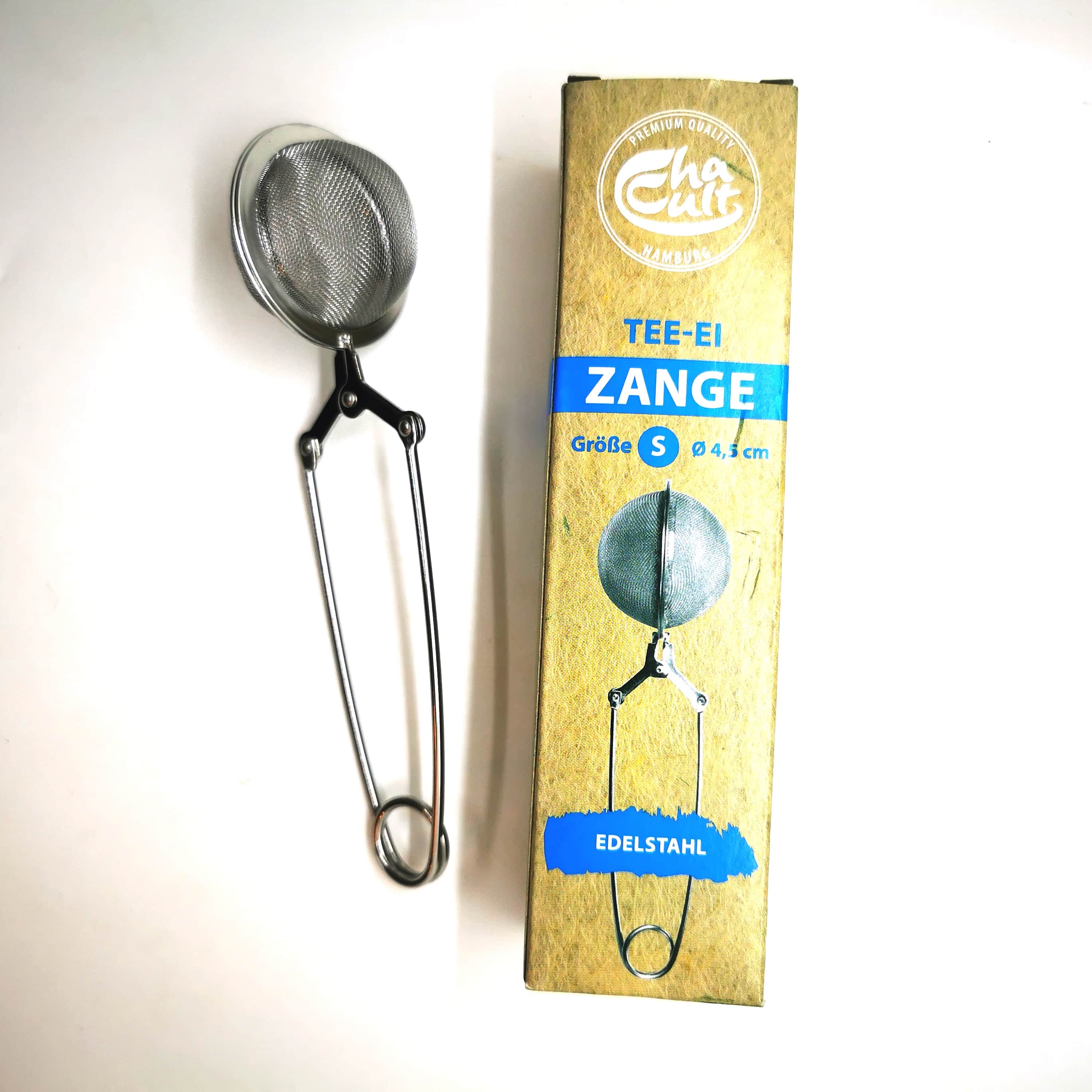 pince à thé + boîte