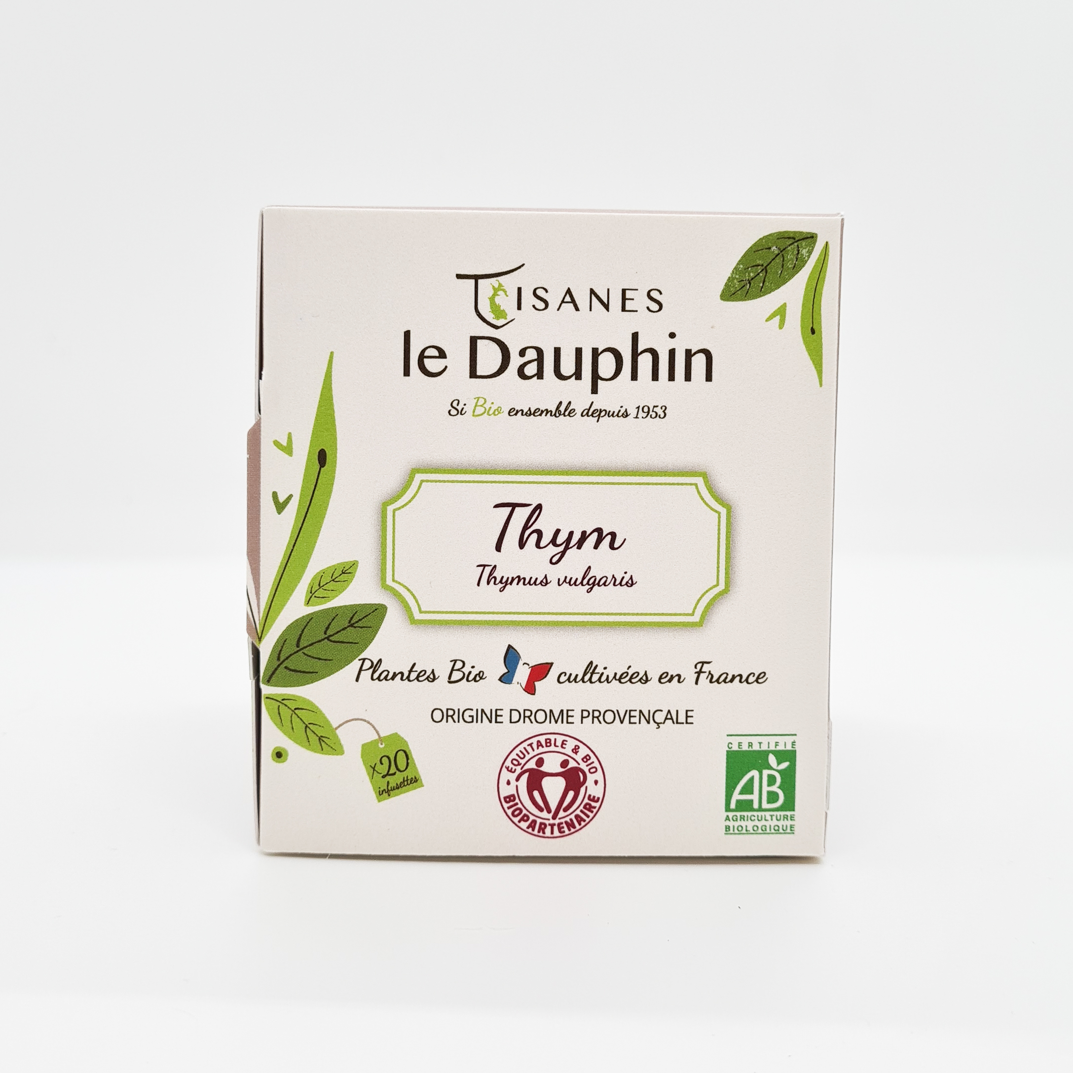 Tisane bio Thym - antibactérien, digestion - origine France