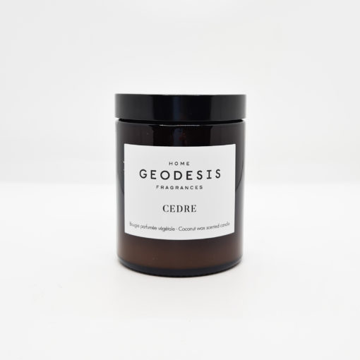 bougie geodesis cèdre