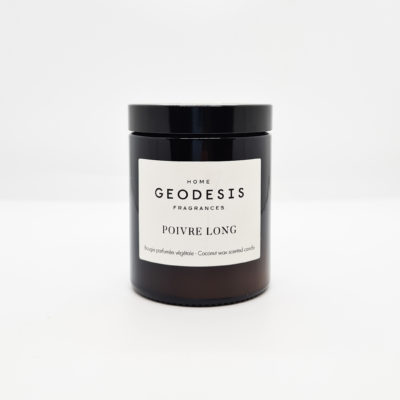 bougie geodesis poivre long 150g