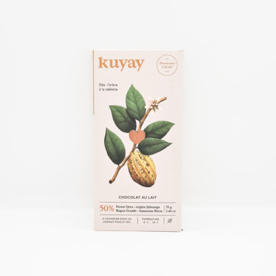 chocolat au lait kuyay 50% lait