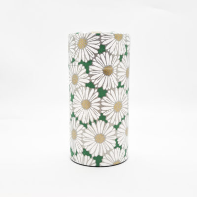 boite washi marguerite verte