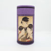 boite washi motif kabuki violet