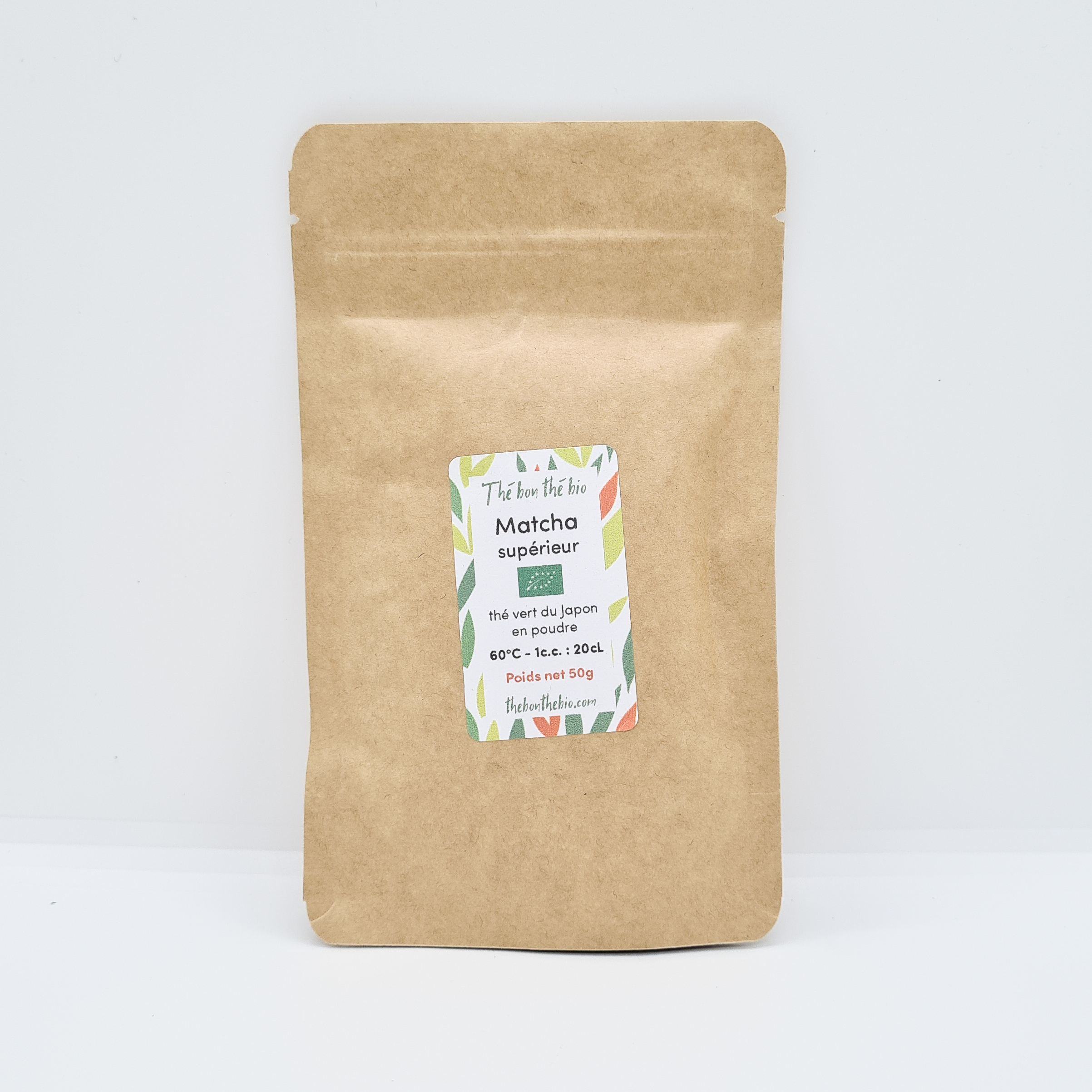 matcha supérieur paquet