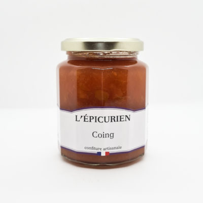 confiture épicurien coing