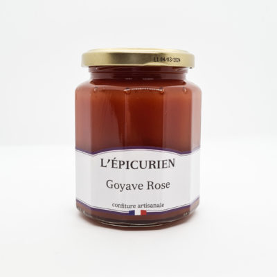 confiture épicurien goyave rose