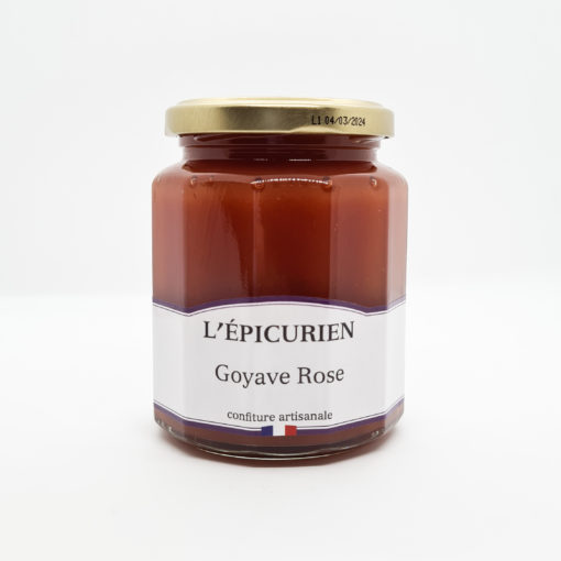 confiture épicurien goyave rose