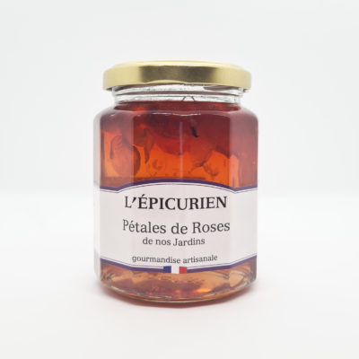 confiture épicurien pétales de rose