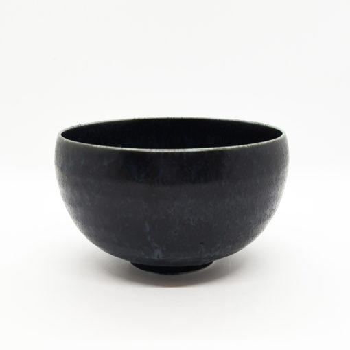 bol à matcha onyx noir profil