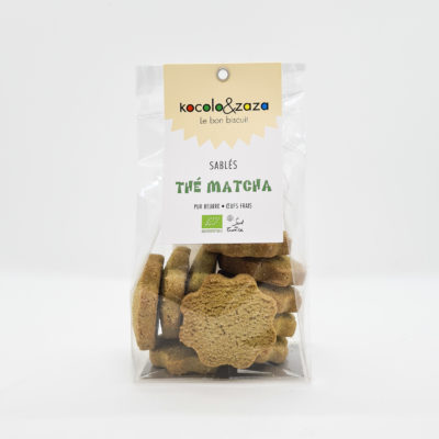 sablés kocolo & zaza matcha