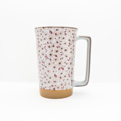 mug japonais fleurs roses