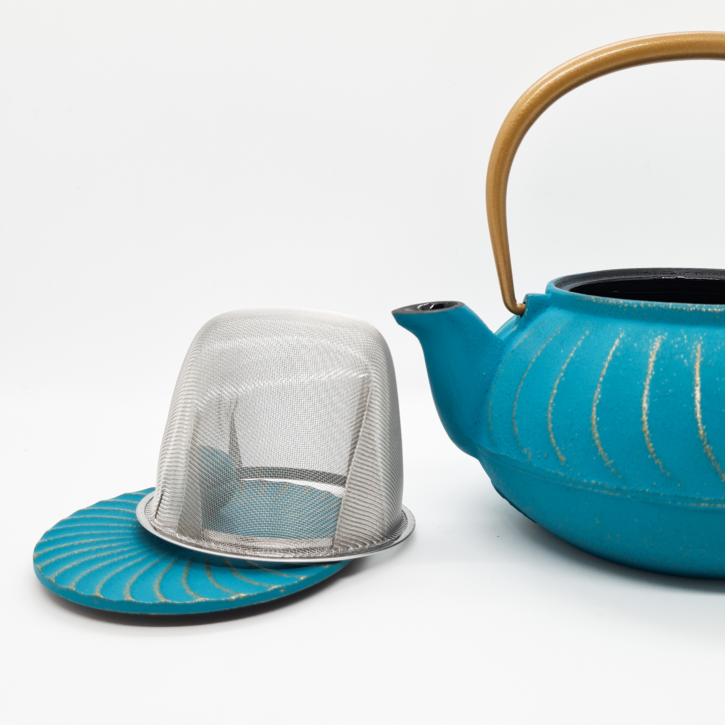 theiere fonte kiku bleue 2
