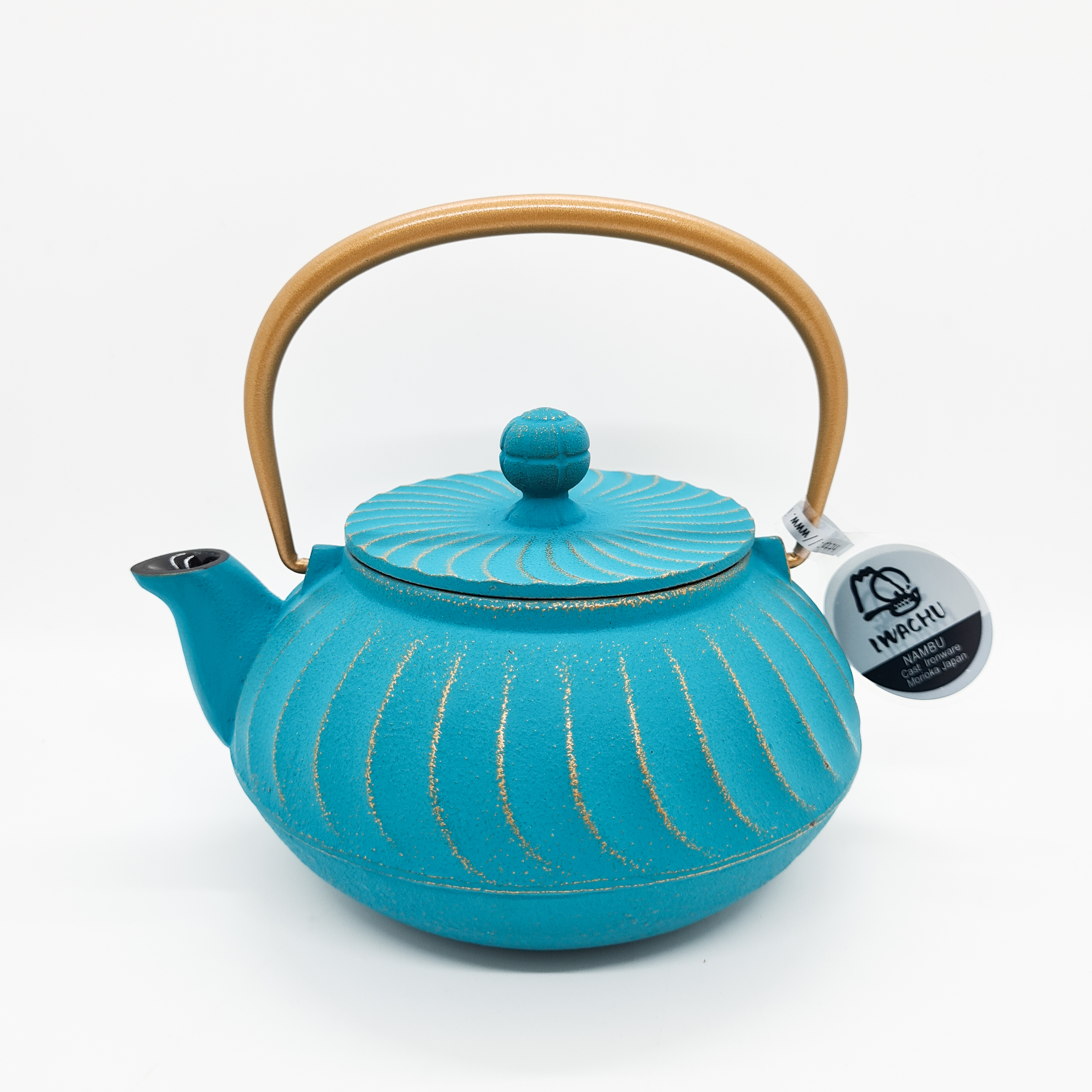 theiere fonte kiku bleue