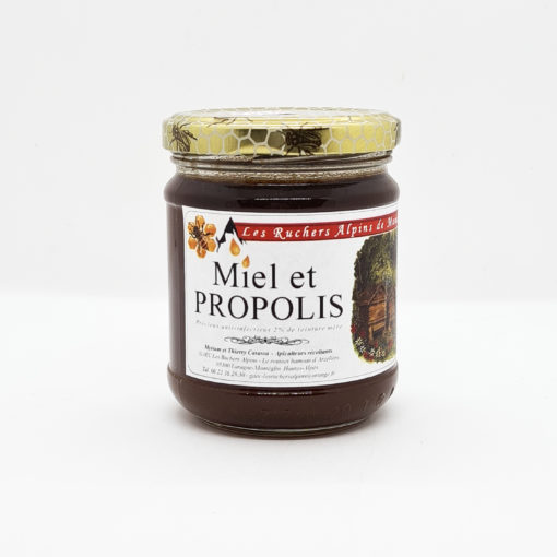 Miel et propolis 250g