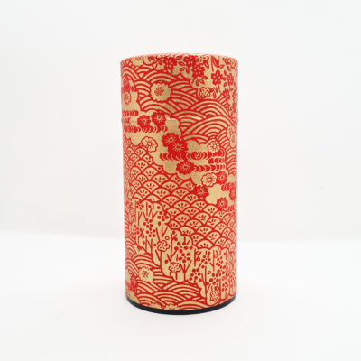 boite washi paysage rouge
