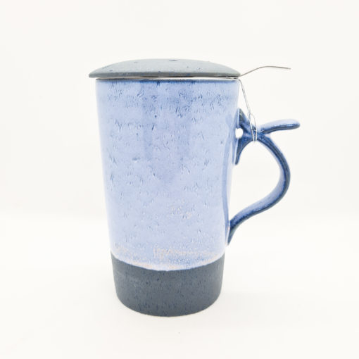 grande tisanière bleue