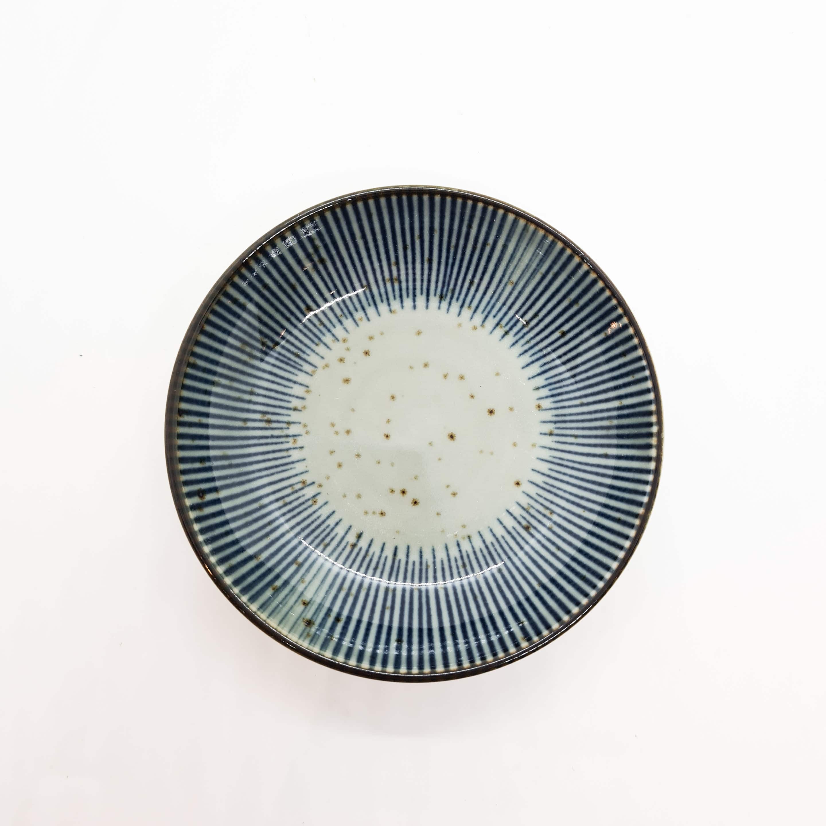 coupelle porcelaine motif stries 2