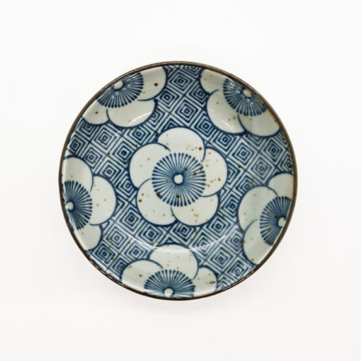 coupelle porcelaine motif fleurs 2