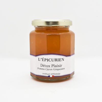 confiture pomme citron gingembre