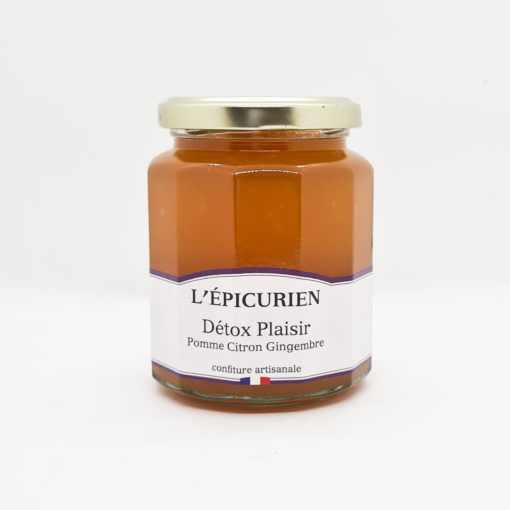 confiture pomme citron gingembre