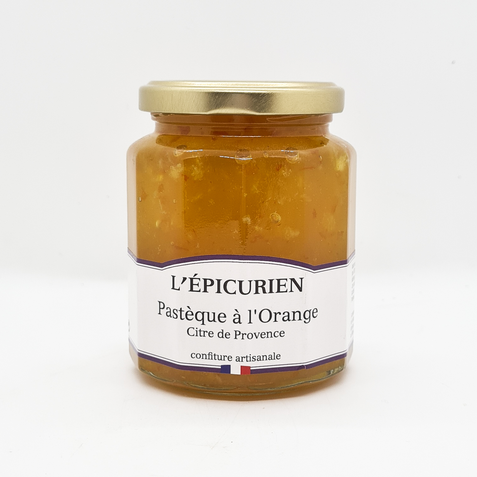 confiture de pastèque à l'orange