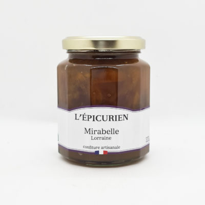 confiture de mirabelle l'épicurien