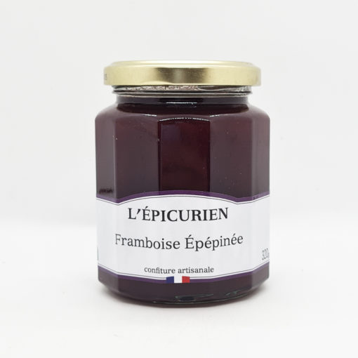 confiture épicurien framboise épépinée