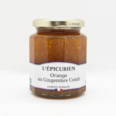 confiture orange gingembre confit
