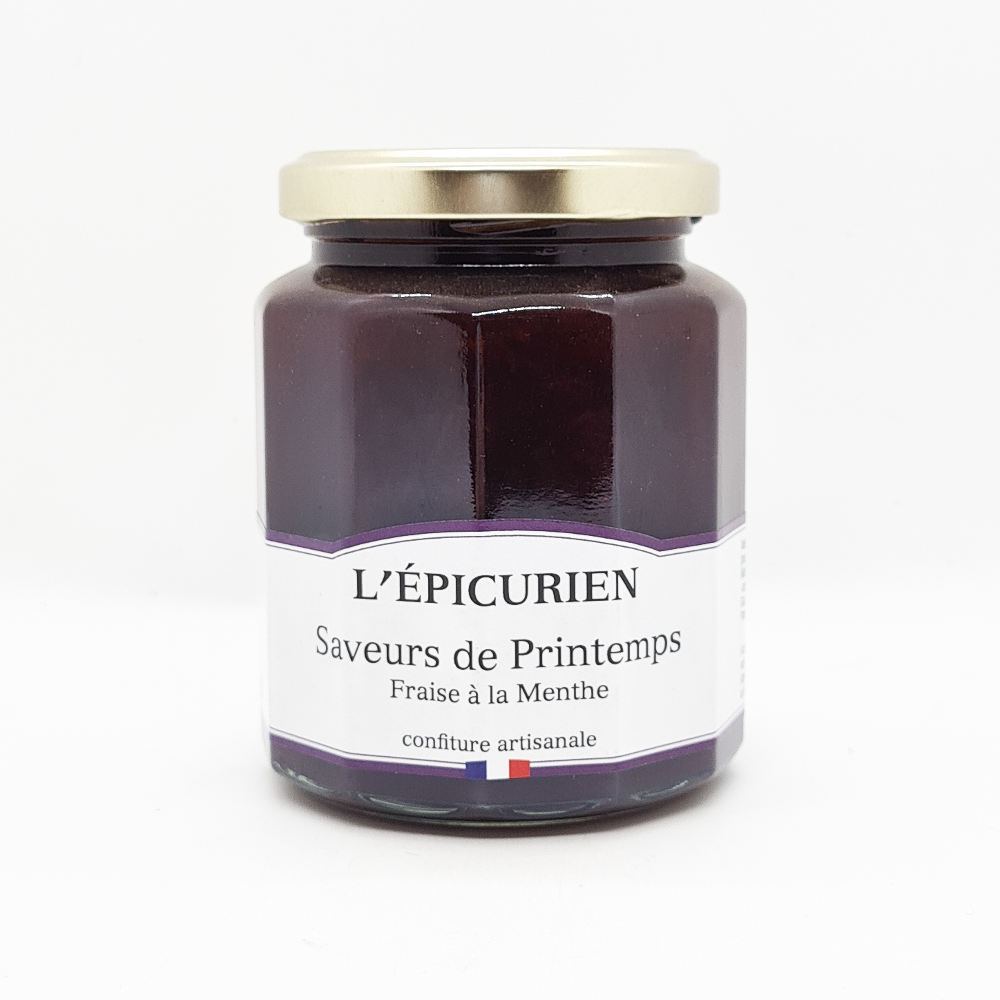 confiture fraise menthe