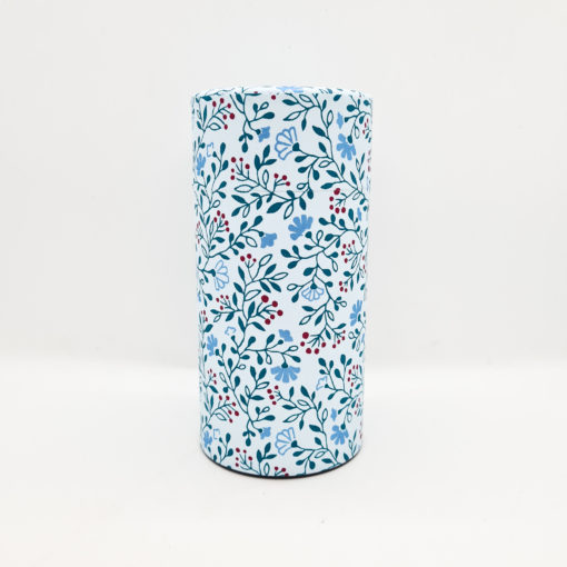 boite washi grande fleurs kano bleue