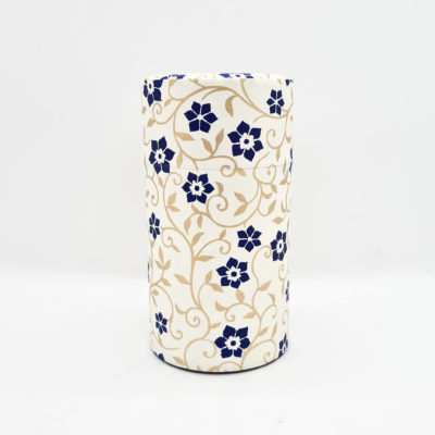 boite washi fleurs style aimi blanche