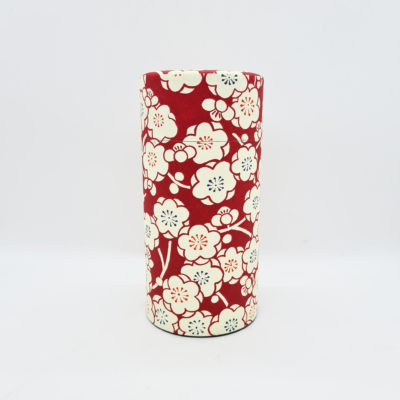 boite washi batik fleurs rouge
