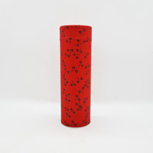 boite washi haute libellule rouge