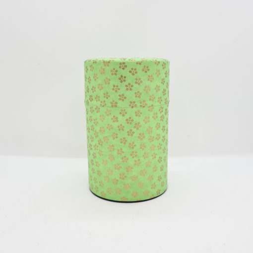 boite washi vert pomme petites fleurs