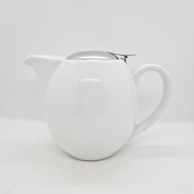 théière porcelaine blanche 1