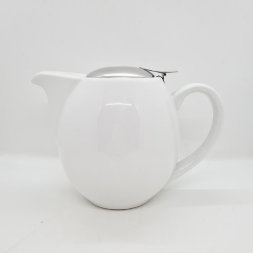 théière porcelaine blanche 1