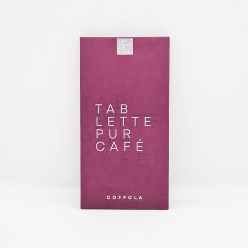 coffola tablette 85g pur café