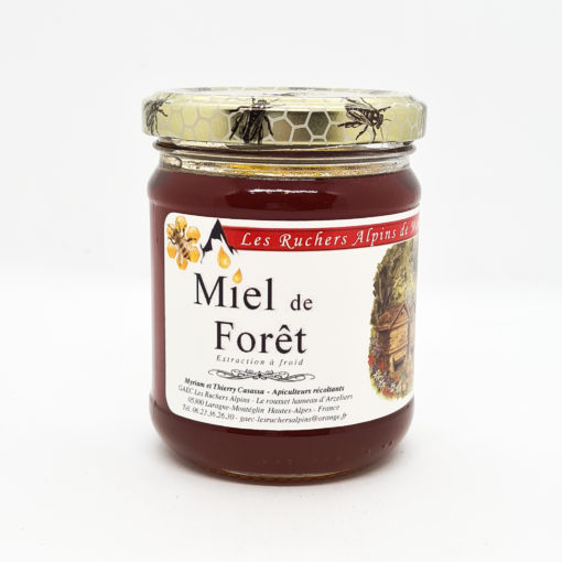 Ruchers alpins miel 250g forêt