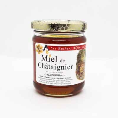 Ruchers alpins miel 250g châtaignier