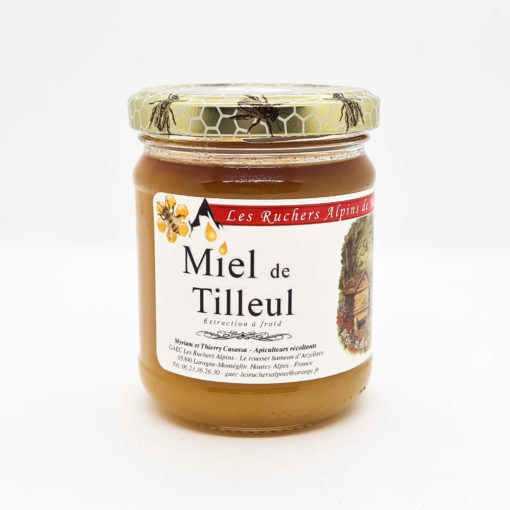 Ruchers alpins miel 250g tilleul