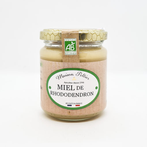 Maison Peltier miel bio 250g rhododendron