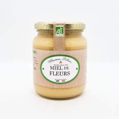 Maison Peltier miel bio fleurs 500g