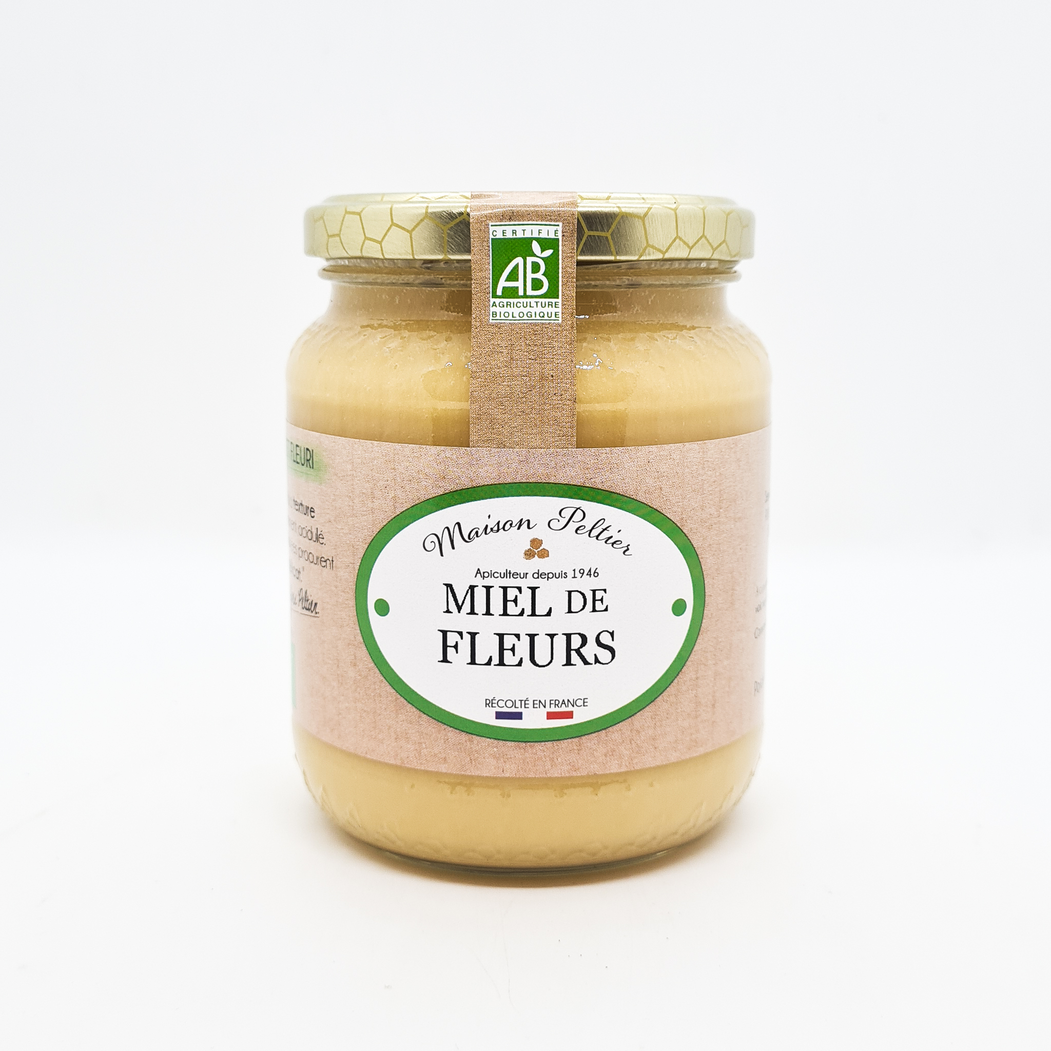 Miel de Fleurs BIO - Maison Peltier 500g